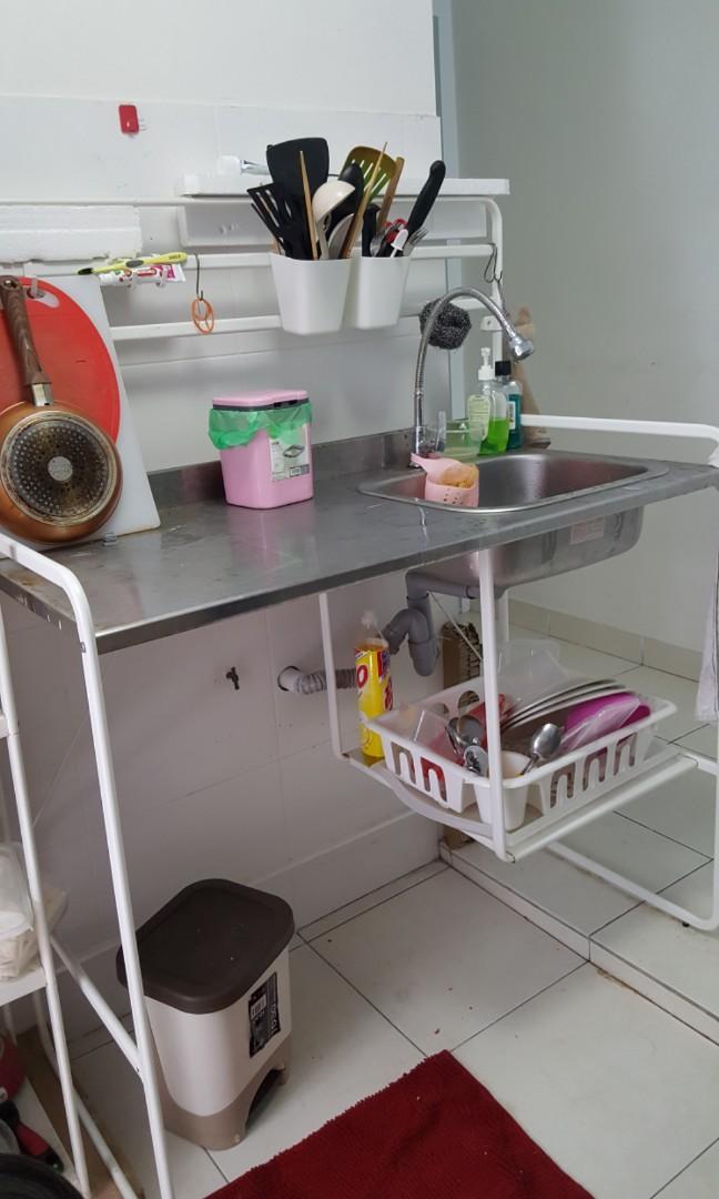 Sunnersta Ikea Portable Mini Kitchen Sink, Kitchen ...
