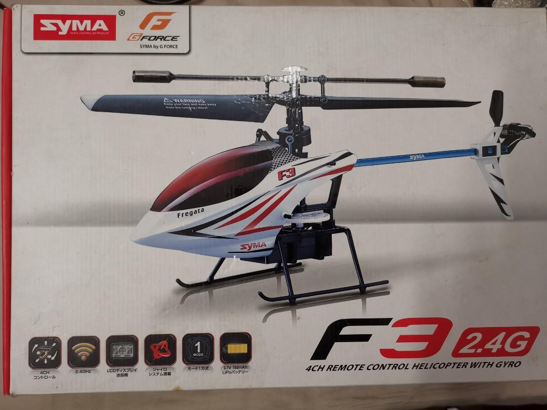 syma f3 4ch rc helicopter