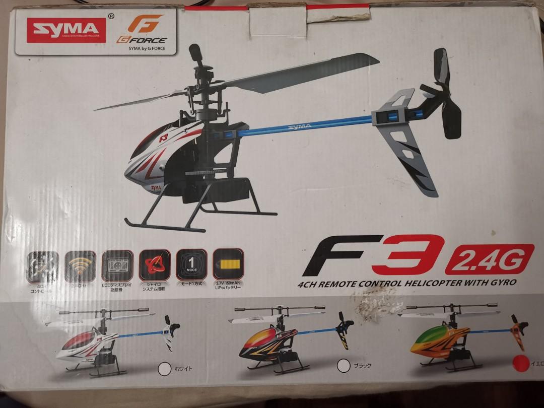 syma f3 rc helicopter
