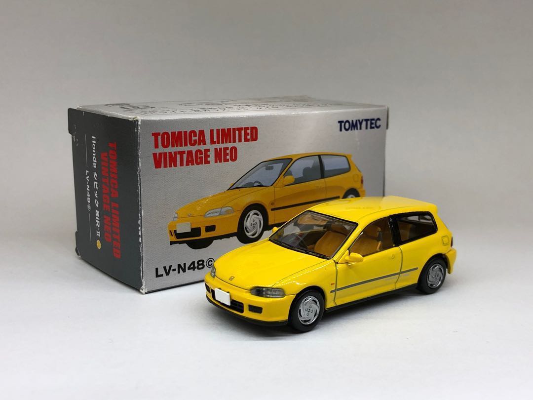 Tomica Limited Vintage Neo Tomytec Lv N48c Honda Civic Eg6 Sir Ii 玩具 遊戲類 玩具 Carousell