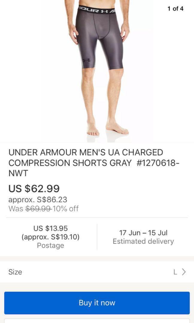Under armour charged compression shorts new arrivals
