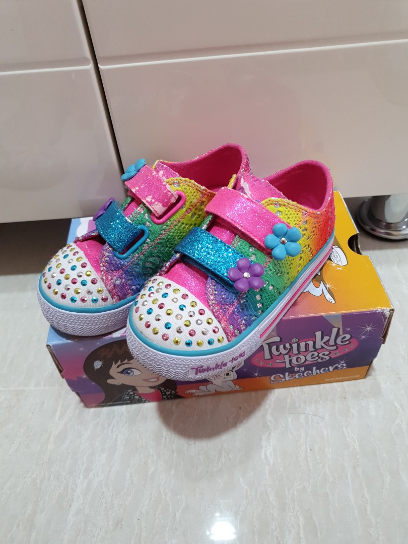 wash skechers twinkle toes shoes 