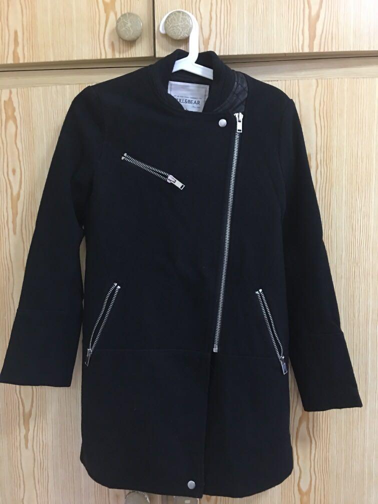 Used Winter Long Coat Jacket From Pull N Bear Women S Fashion