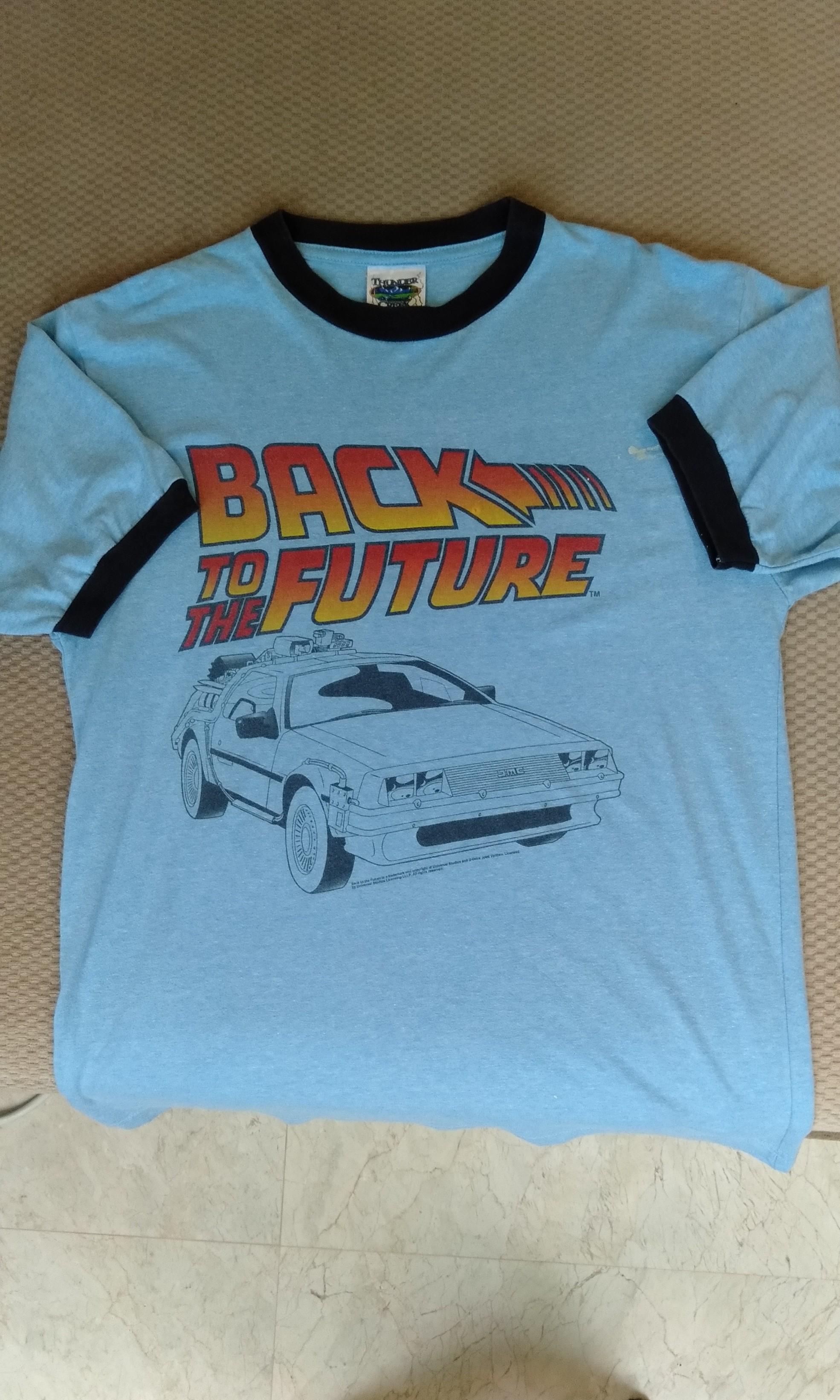 Vintage Back to the future ringer Tee 