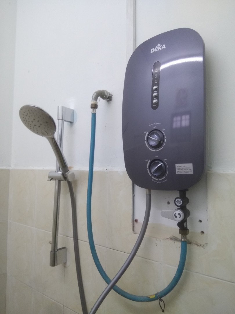 Water Heater Deka with pump New offer, Furniture u0026 Home Living, Lighting u0026  Fans, Fans on Carousell