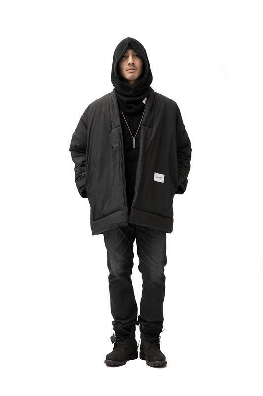 Wtaps design 18aw Hanten jacket nypo taffeta 黑色 道袍外套 浴衣外套