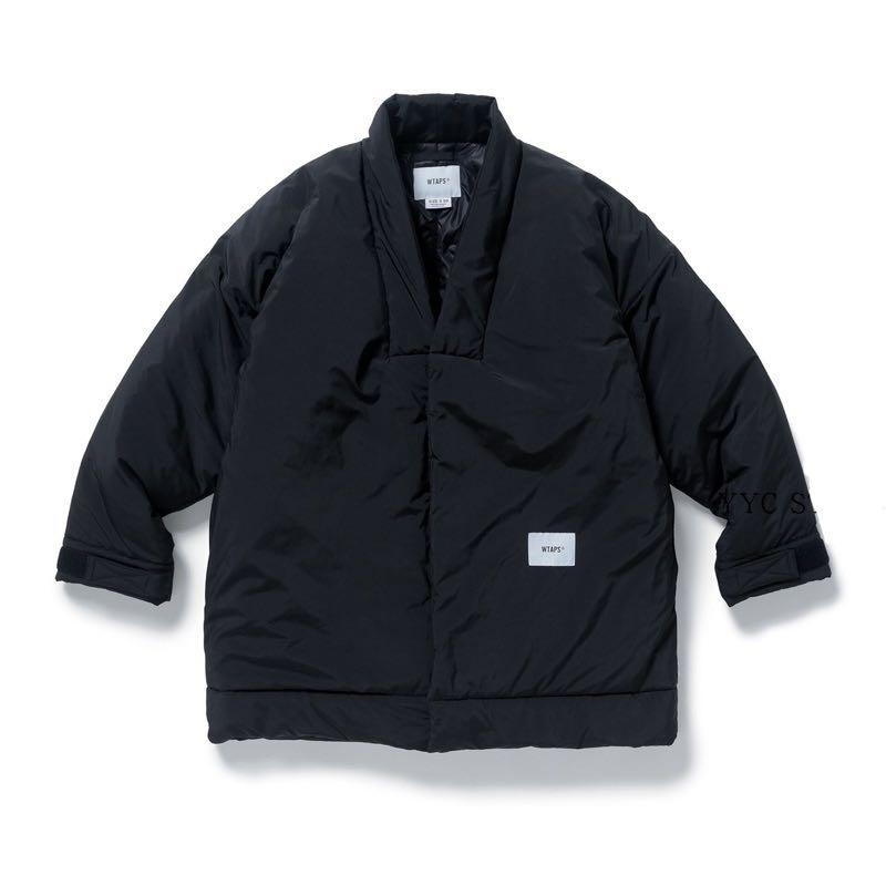 Wtaps design 18aw Hanten jacket nypo taffeta 黑色道袍外套浴衣外套