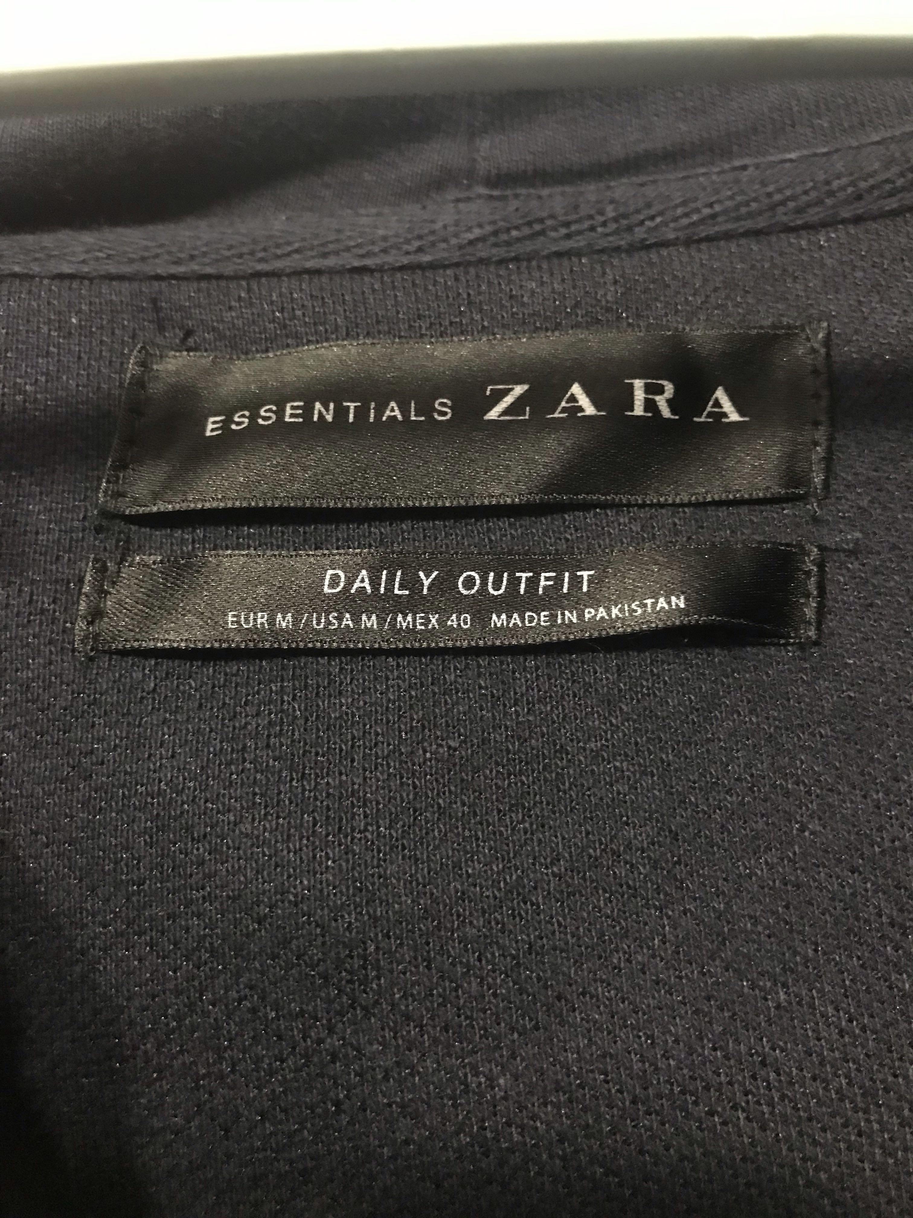 zara essentials daily outfit