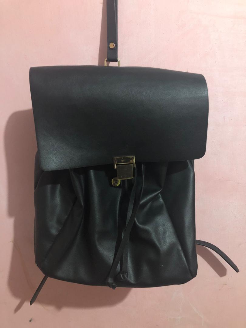 leather backpack clearance