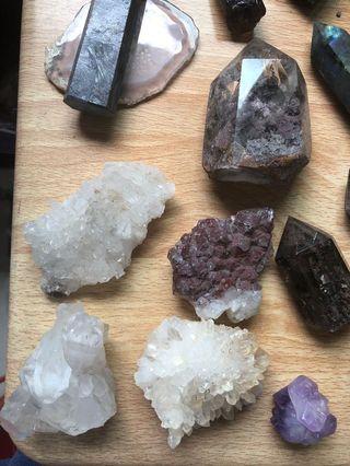 Natural Clear Quartz Cluster