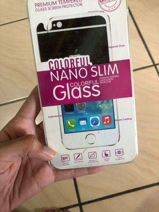 Tempred glass colorfull