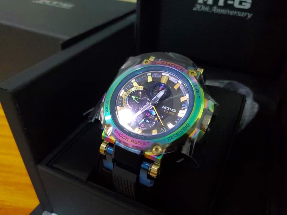 Mtg B1000rb 2a Mt G 20th Anniversary Limited Edition Model Rainbow Mtg Mtg B1000rb 2 Mtgb1000rb2 Limited Edition Mtg Casio G Shock Men S Fashion Watches On Carousell