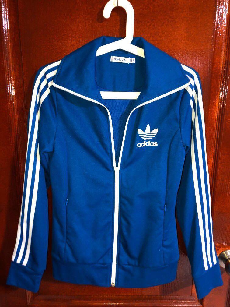 adidas originals jacket blue