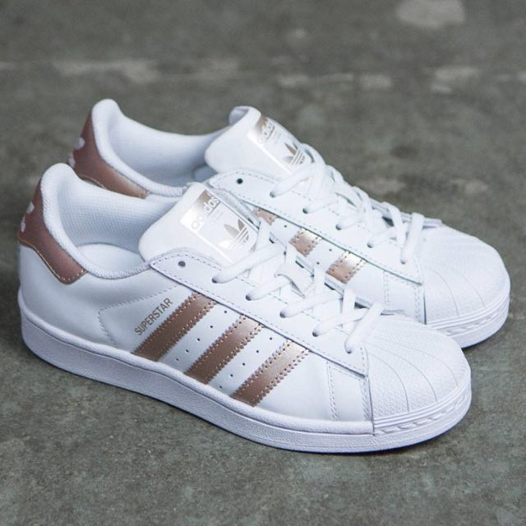 addidas superstar rose gold