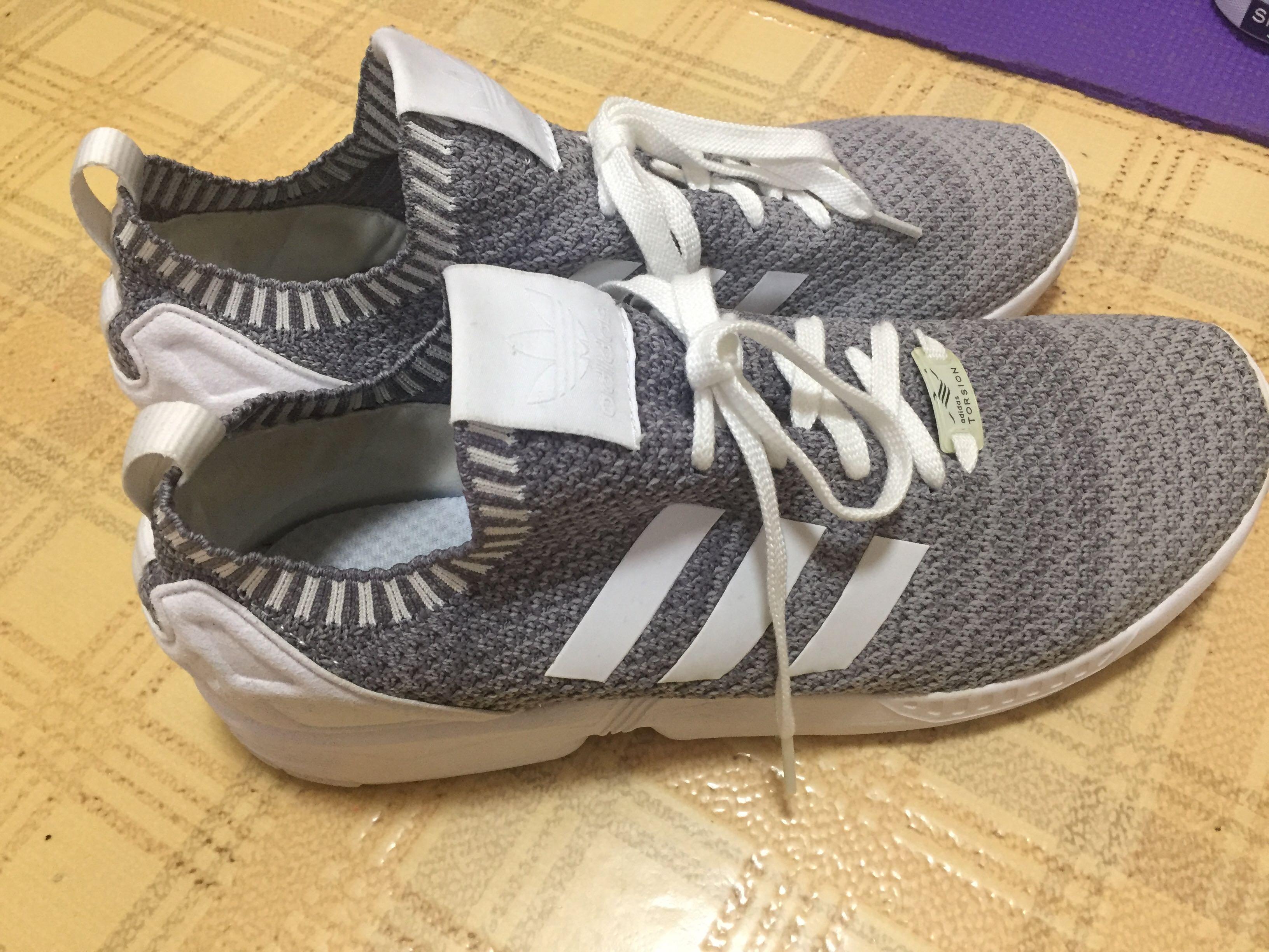 zx flux mens silver