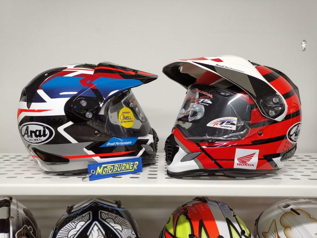 Arai Tour Cross 3 Departure Motorcycles Motorcycle Apparel On Carousell