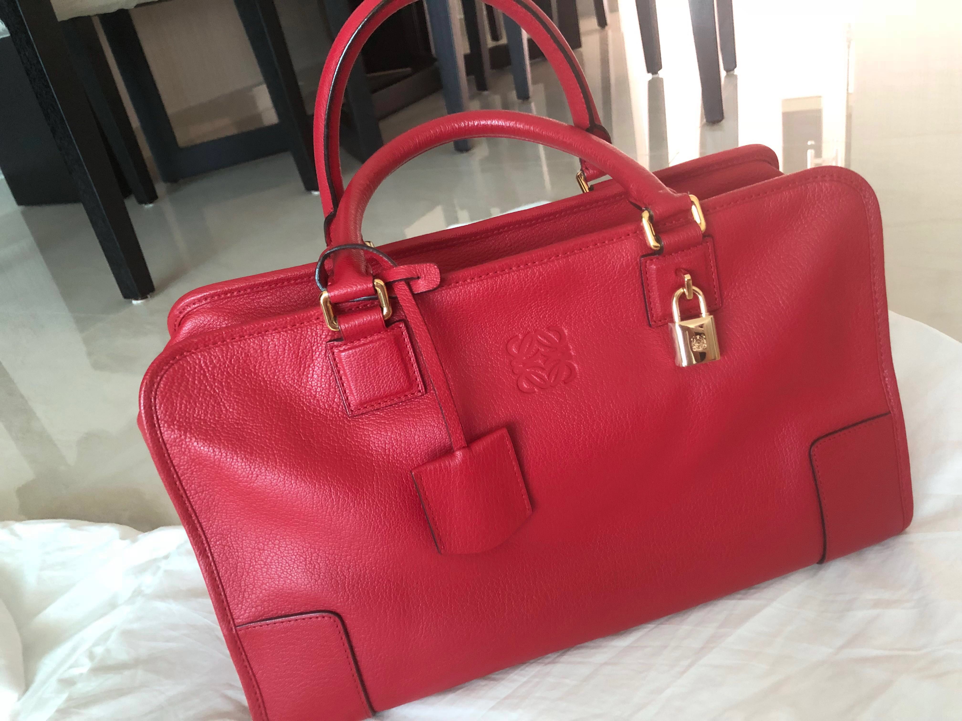 Loewe discount red bag