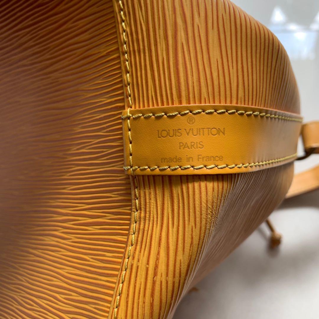 Authentic Louis Vuitton Mustard Yellow Noe Pm Bucket Bag, Luxury, Bags & Wallets on Carousell