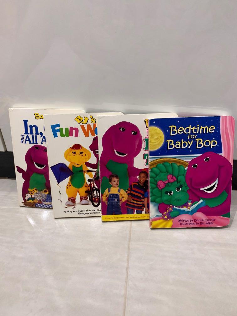 Barney’s play and learn book set, Hobbies & Toys, Books & Magazines ...