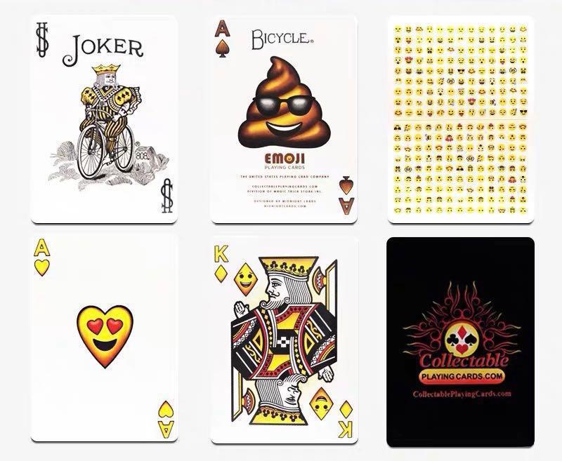 Bicycle emoji playing best sale cards