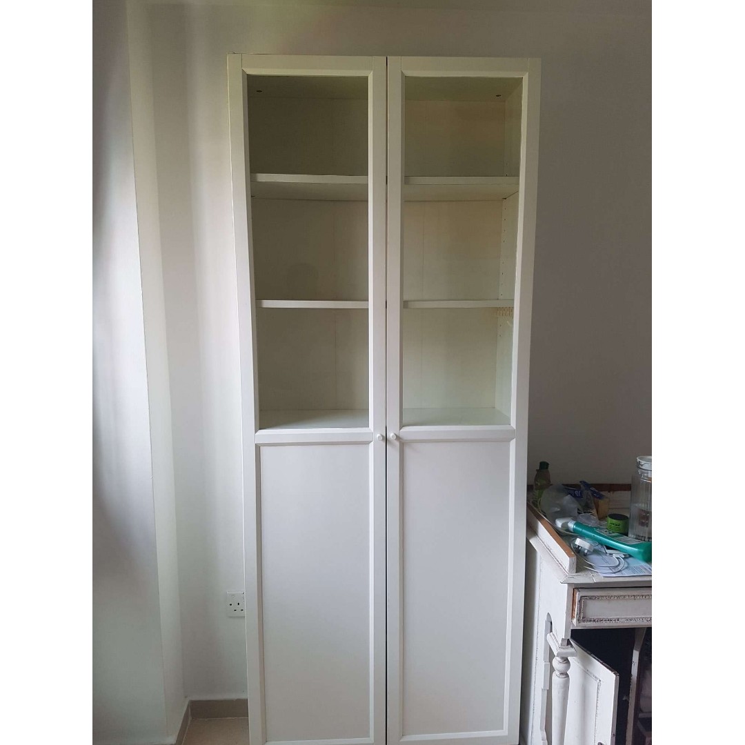 Billy Book Shelf With Glass Doors