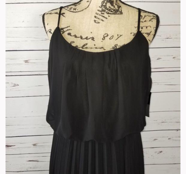 Bisou Bisou Black Maxi formal dress Women s Fashion Dresses
