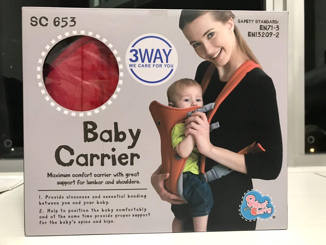 4baby 3 way baby carrier
