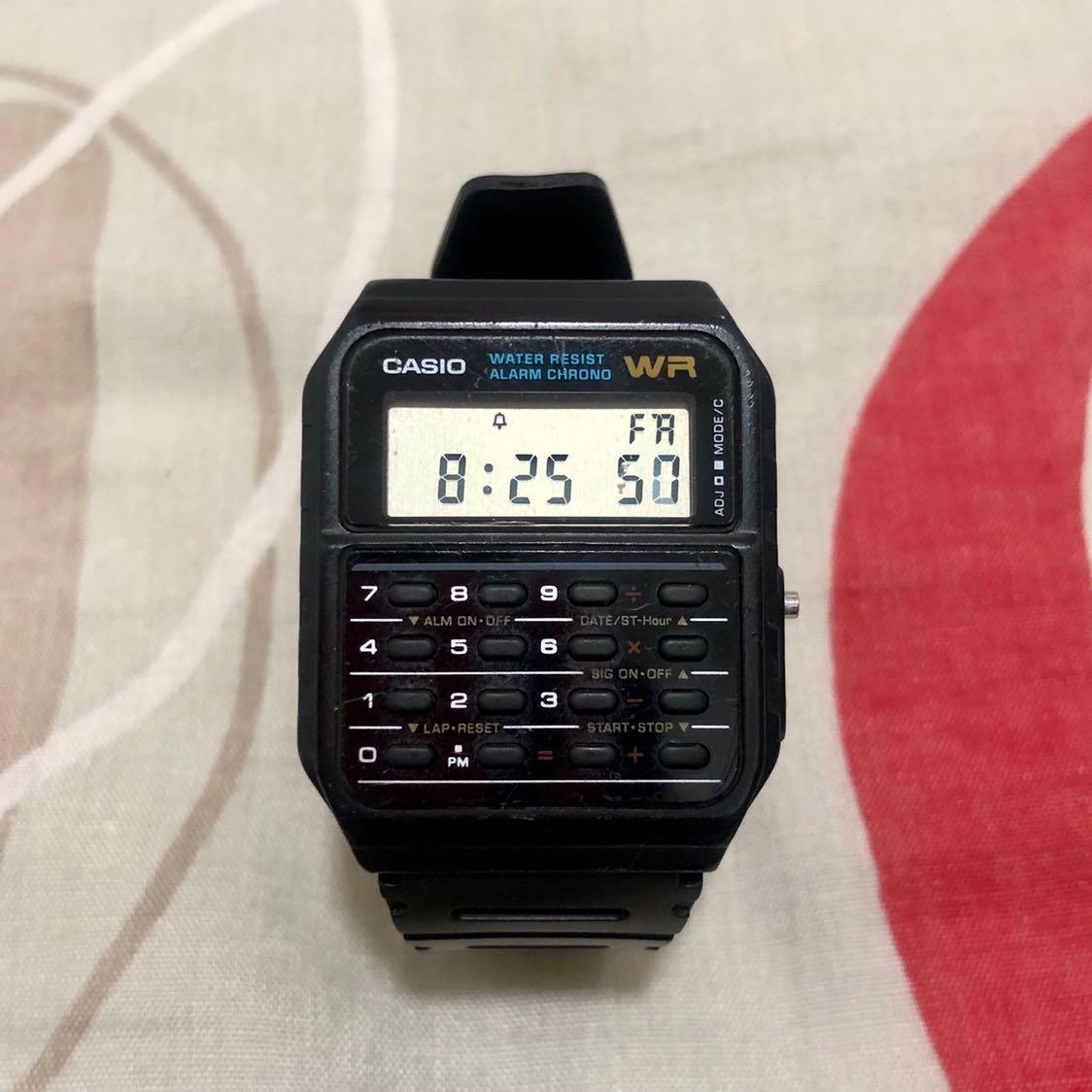 Casio 1175 calculator shop watch