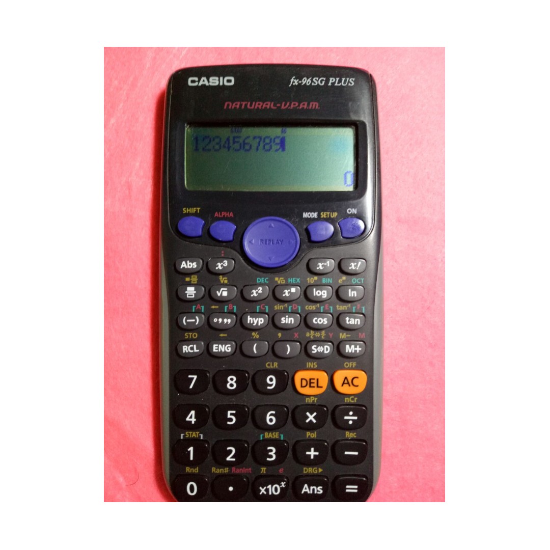 Casio fx 96sg on sale plus