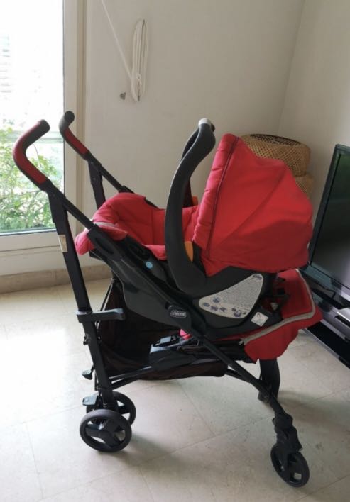 chicco liteway plus 2 in 1 stroller