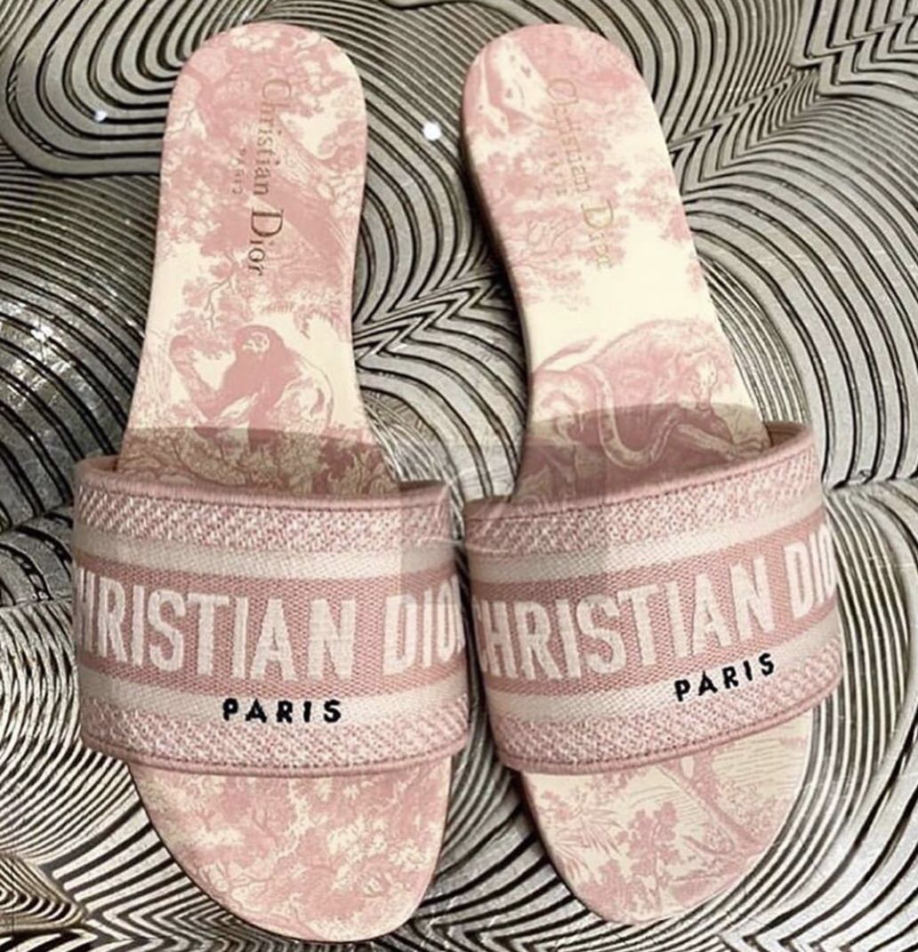 Christian Dior Slippers, Luxury, Shoes 