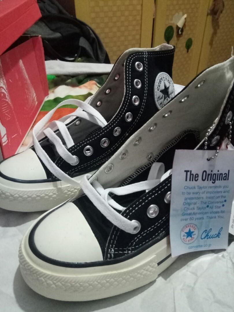 converse chuck taylor hitam