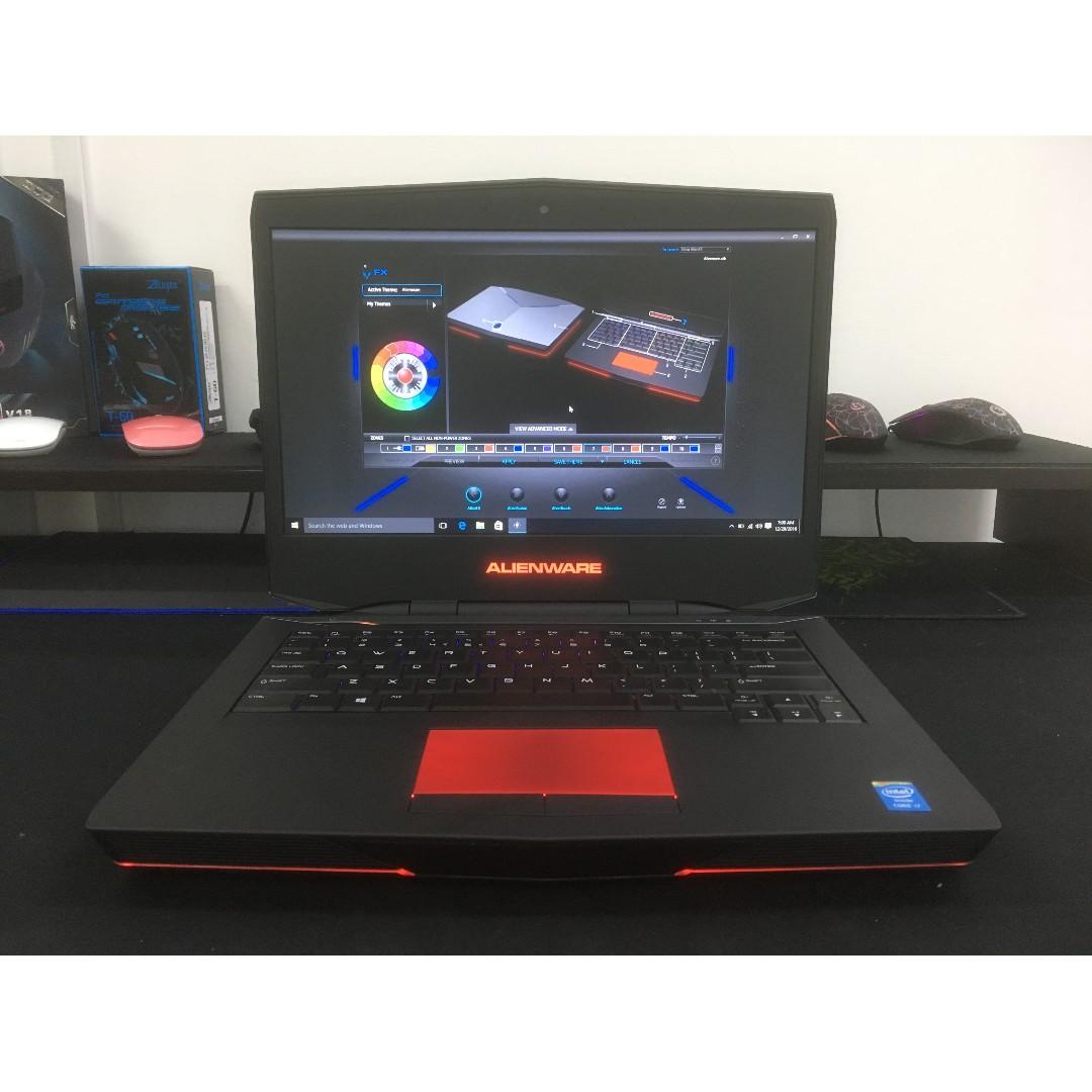 Dell Alienware i7 Ultra High End Gaming Laptop + SSD + 6GB Graphics ...