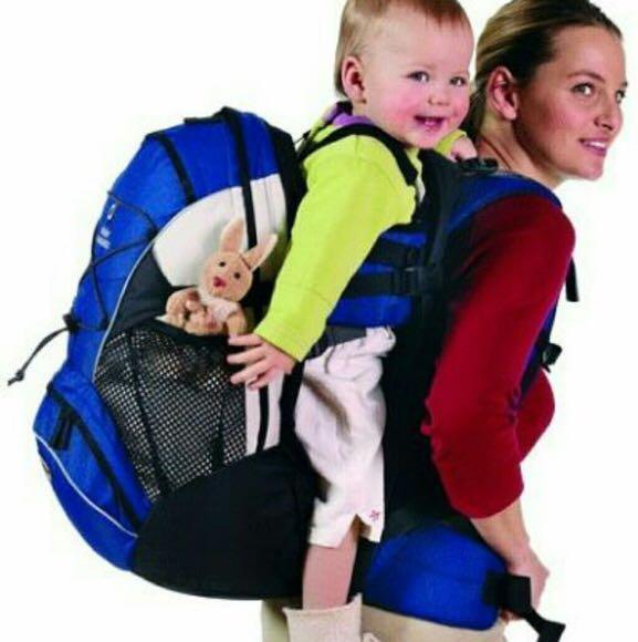 Deuter kangakid backpack baby carrier 2 in 1, Babies & Kids, Going Out