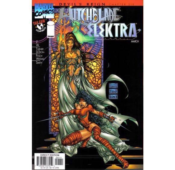 Wallpaper Devil S Reign Witchblade Elektra 1997 David Finch Guest For iPhone Free
