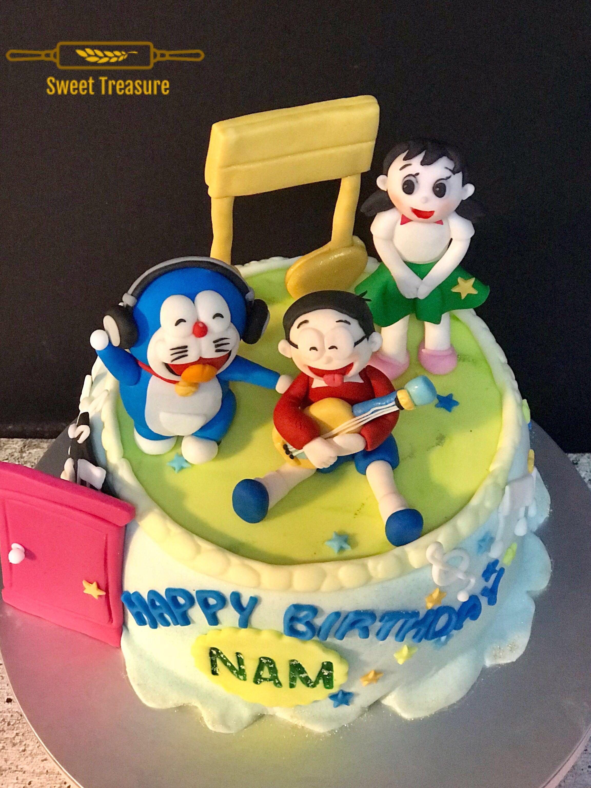 Nobita Nobi Fondant Cake Delivery In Delhi NCR