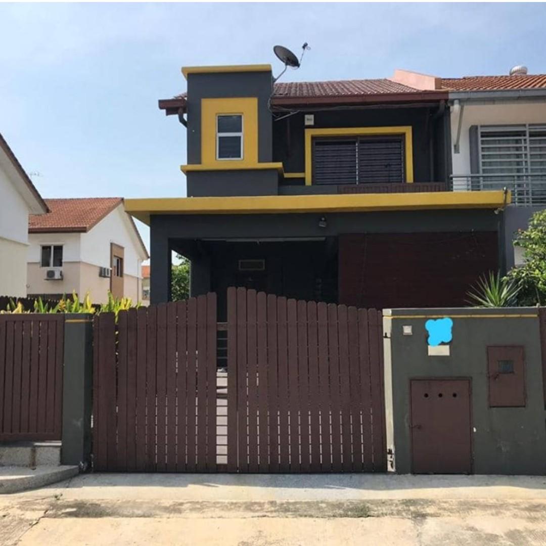 Double Storey End Lot Terrace House Jalan Setia Indah Setia Alam Home Furniture Others On Carousell