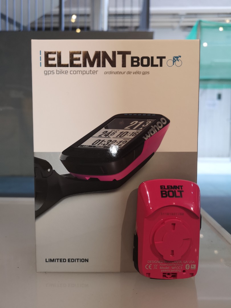 Element ELEMNT Bolt Pink Limited Edition Sports Equipment Bicycles Parts Bicycles on Carousell