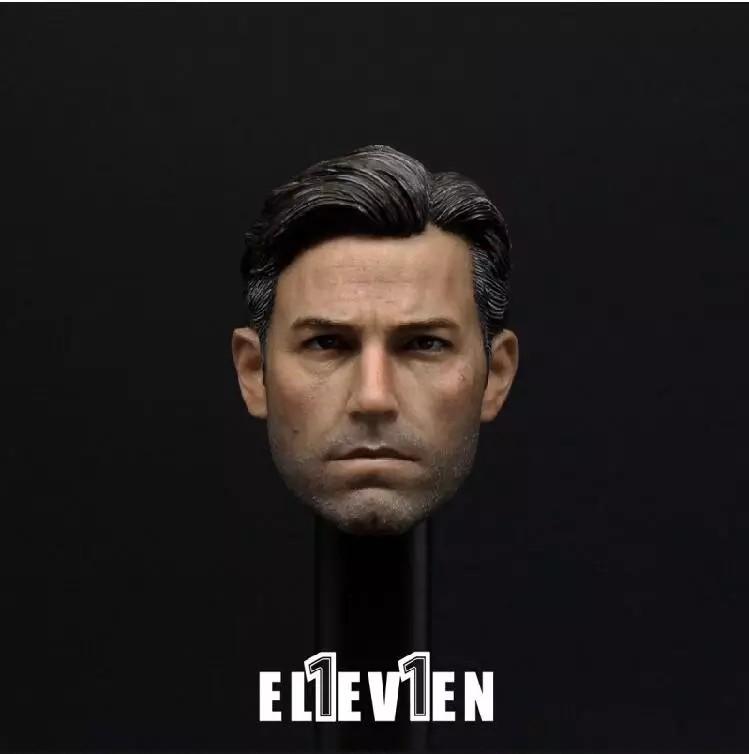 Eleven Custom Ben Affleck Bvs Batman V Superman 1 6 Figure Head