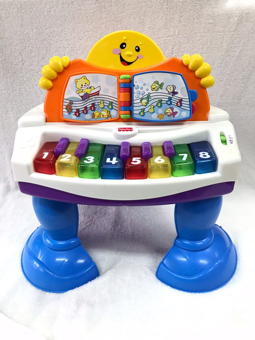 fisher price grand piano