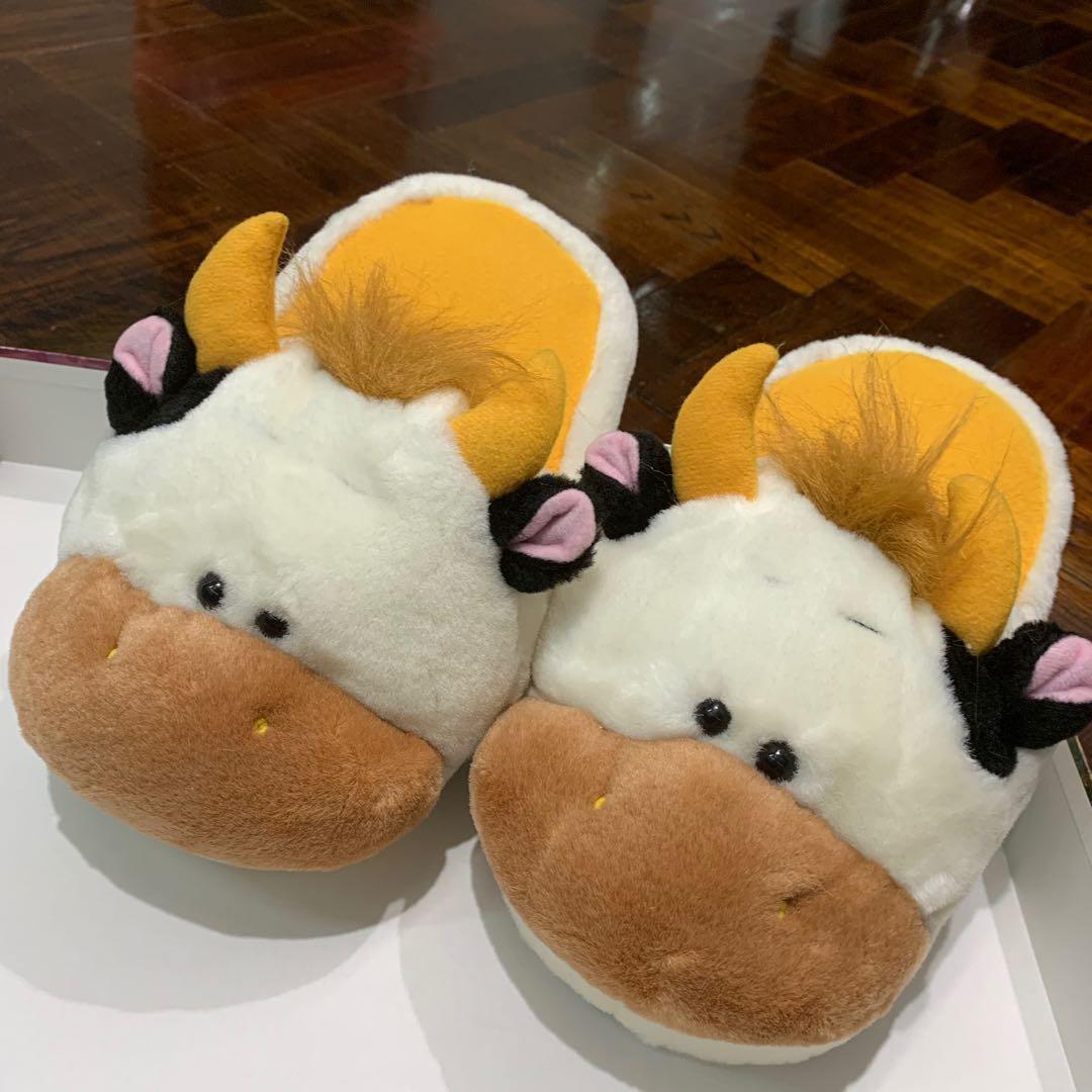 cow slippers