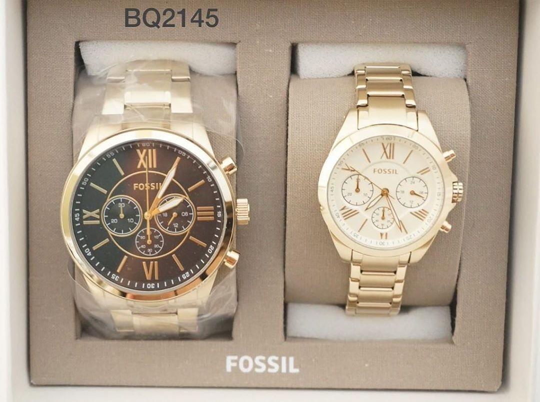 Fossil Couple Watch BQ2145set