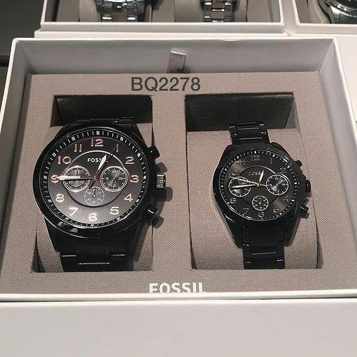 Fossil Couple Watch BQ2278set