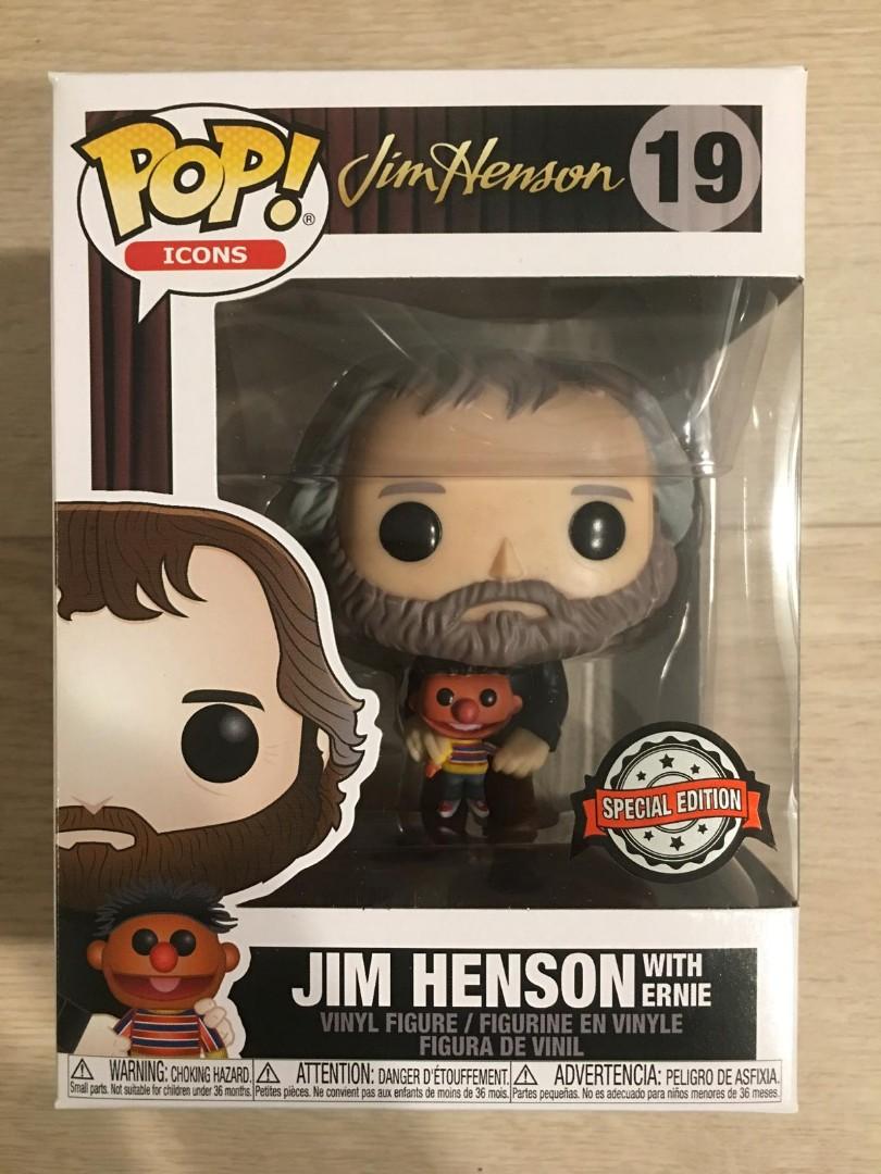 jim henson with ernie funko pop