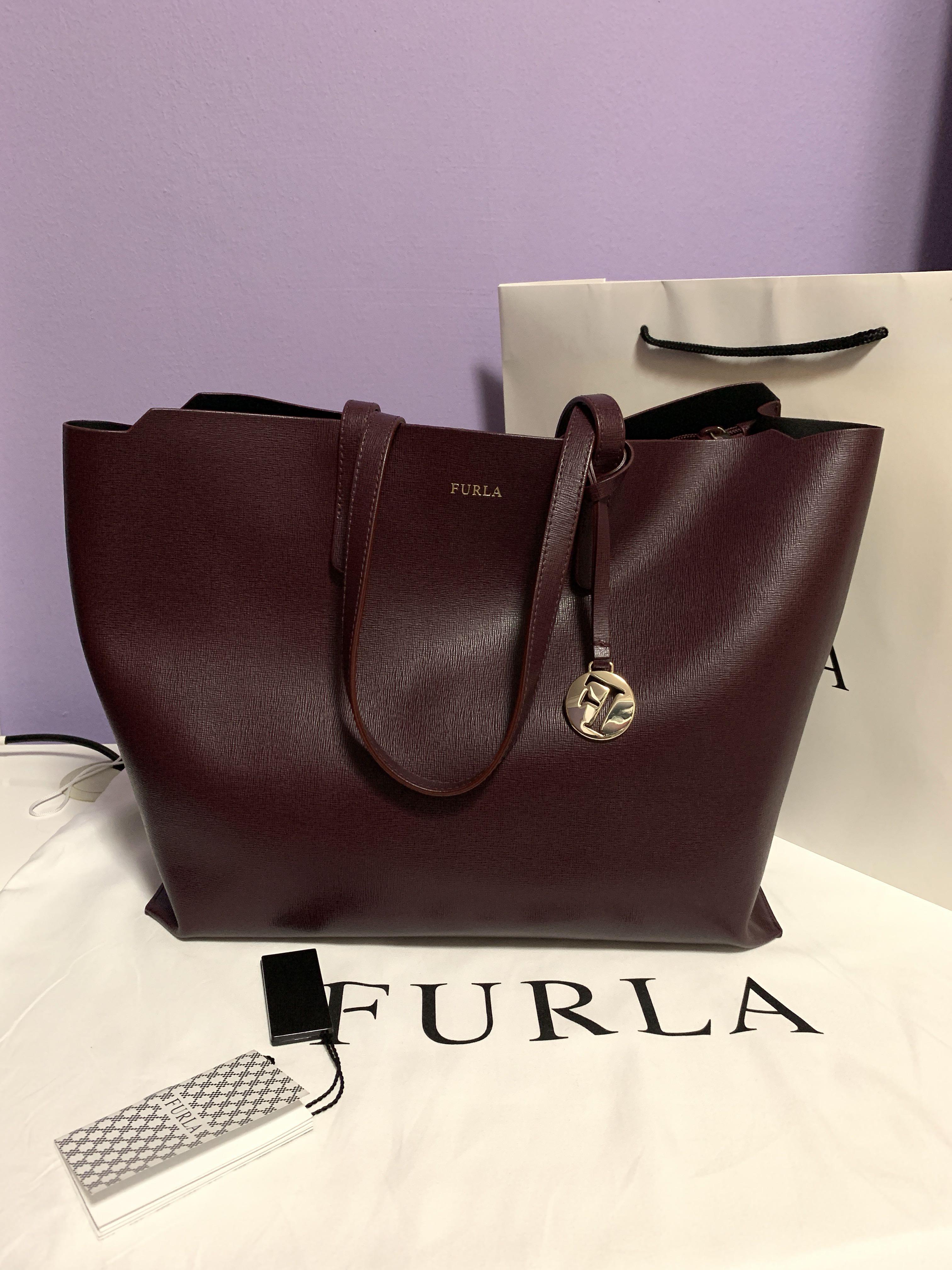 Pending Furla Sally Tote Bag Luxury Bags Wallets on Carousell
