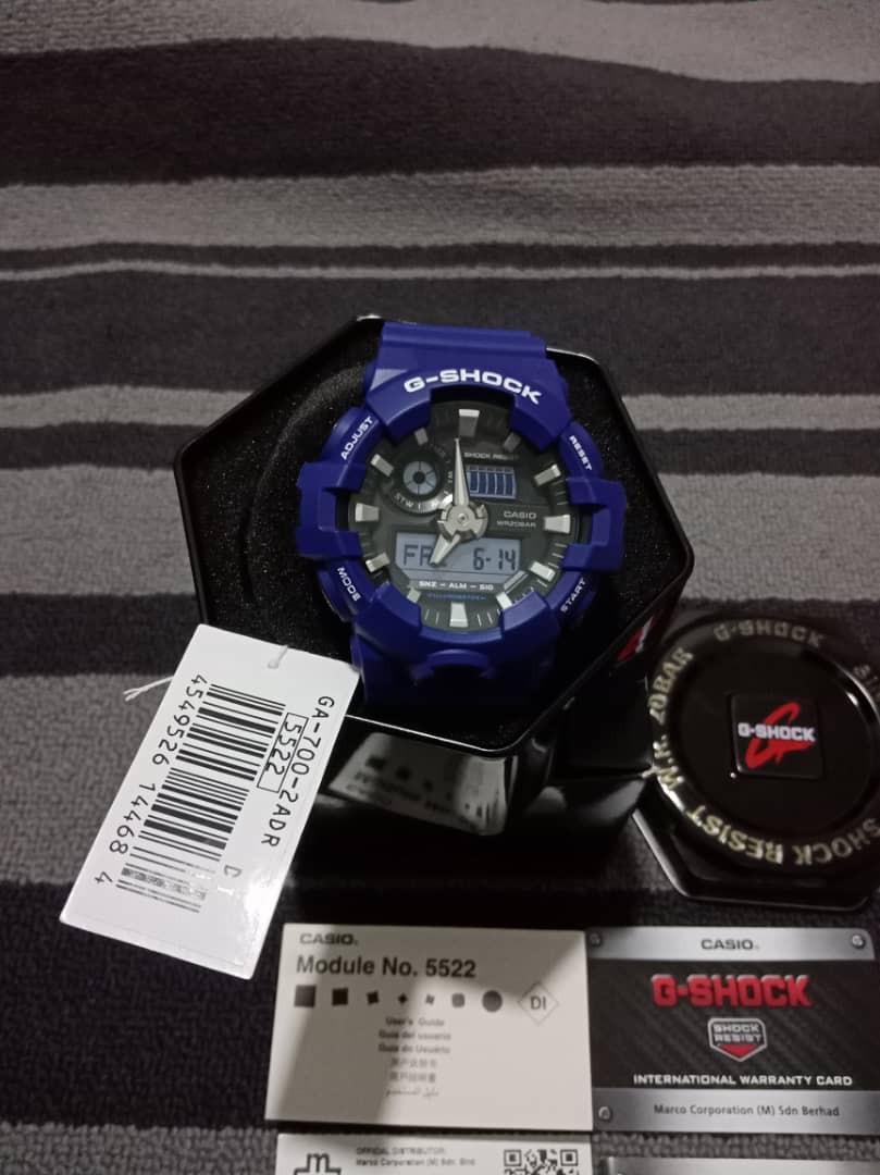 G shock 5522 ga 700 manual top