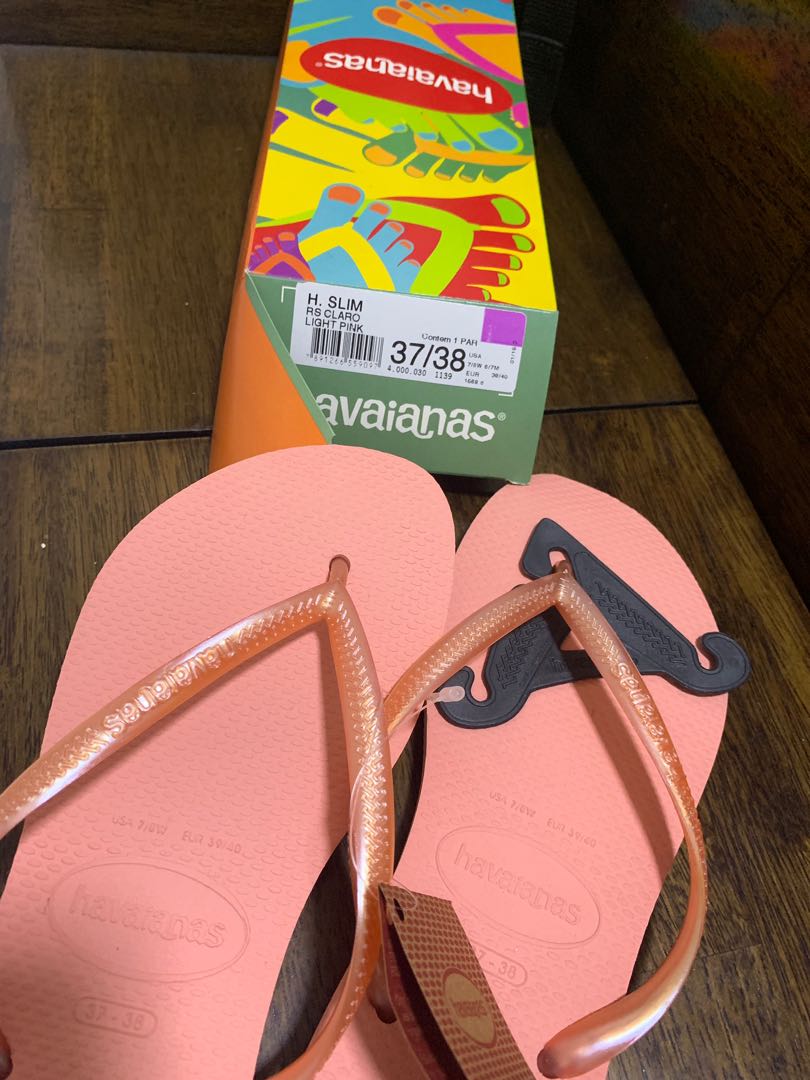 light pink havaianas