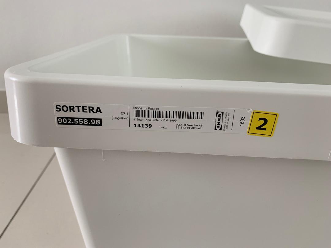 Ikea Sortera 37l Furniture Shelves Drawers On Carousell