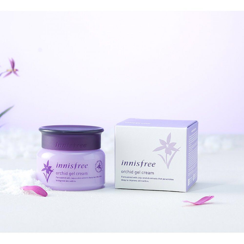 Innisfree Orchid Gel Cream 50ml Full Size Beauty Personal Care Face Face Care On Carousell
