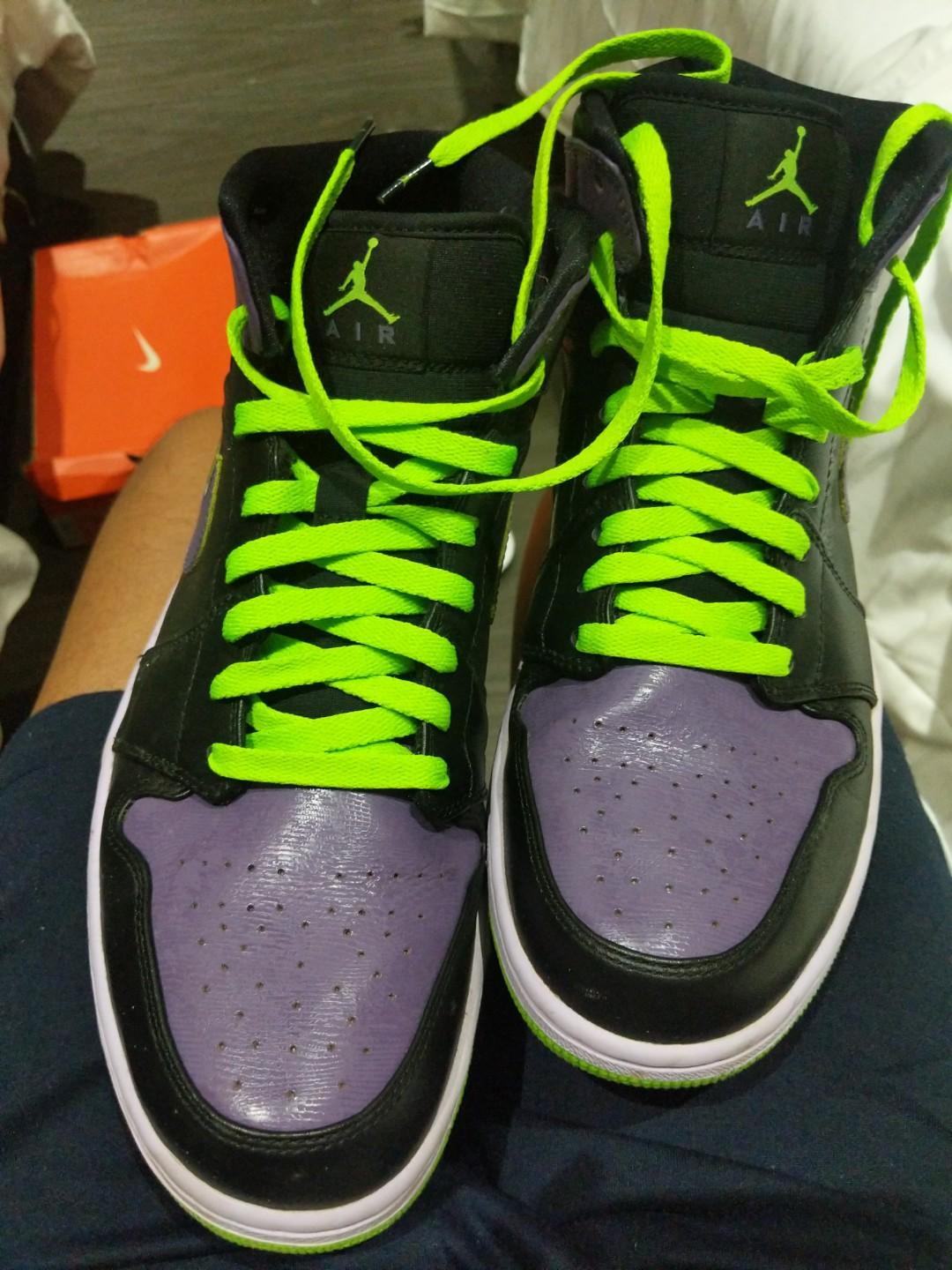 Jordan 1 2025 night vision joker